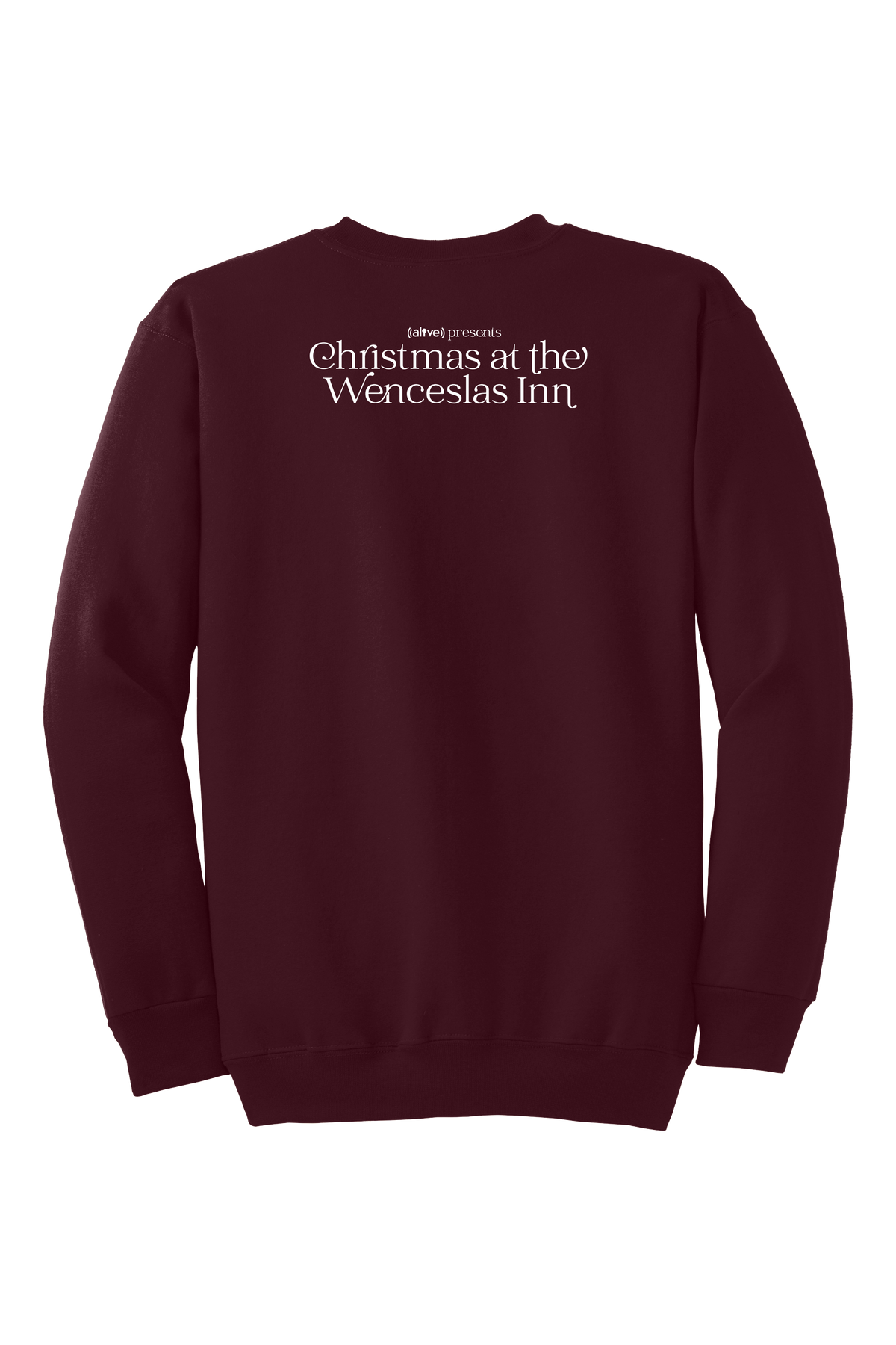 Adult Alive Christmas Show Essential Fleece Crewneck Sweatshirt