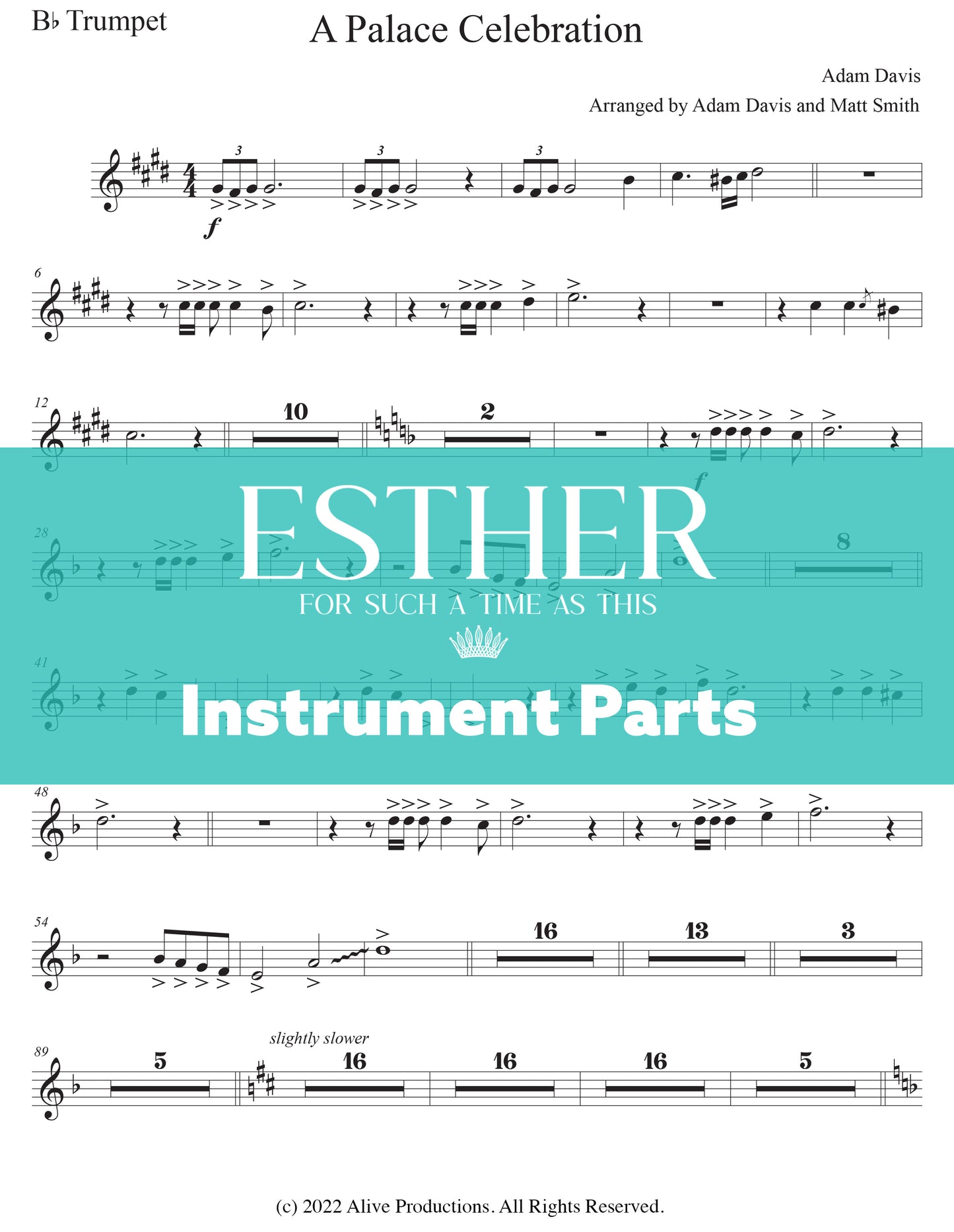 Esther - Instrument Parts