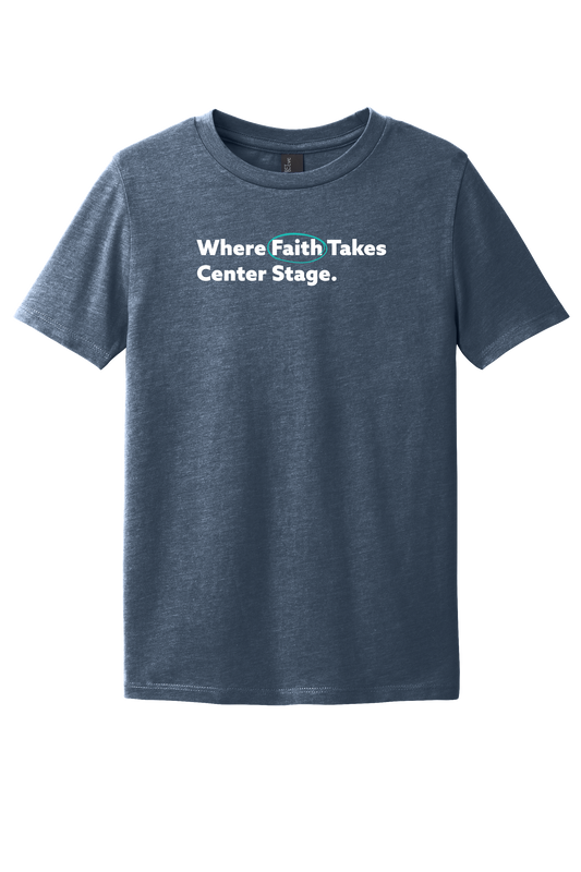 Youth Where Faith Takes Center Stage T-Shirt
