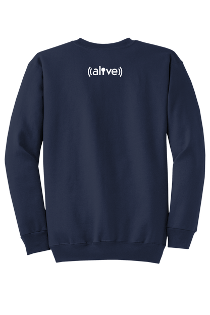 Where Faith Takes Center Stage Sweatshirt